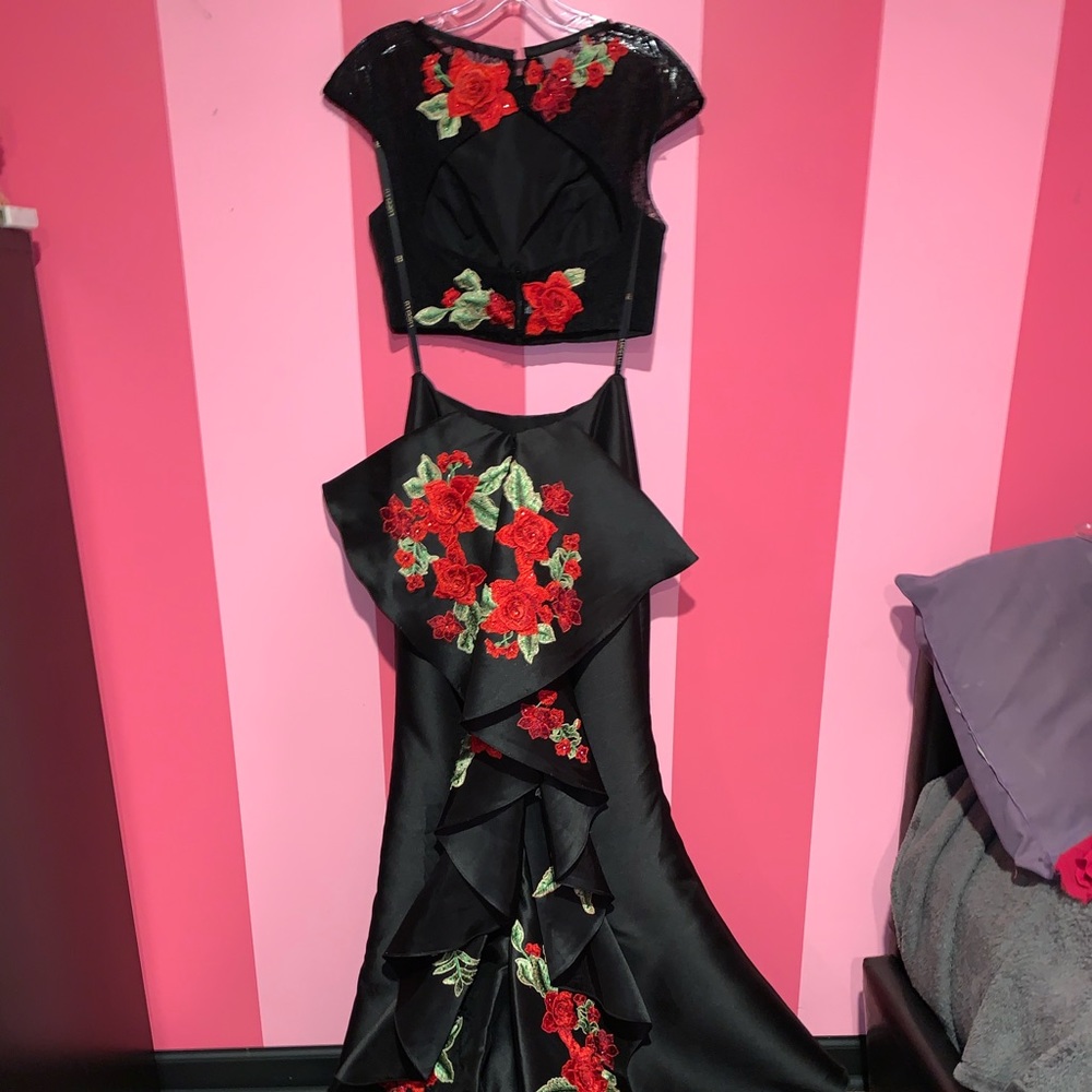 2 Piece Prom Dress